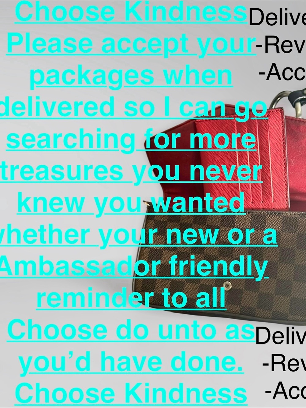 Delivered Review Accept